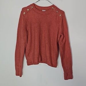 H&M small salmon pink sweater